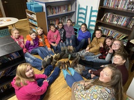 Boot Day at Acorn Elementary "Stomp Out Drugs!"
