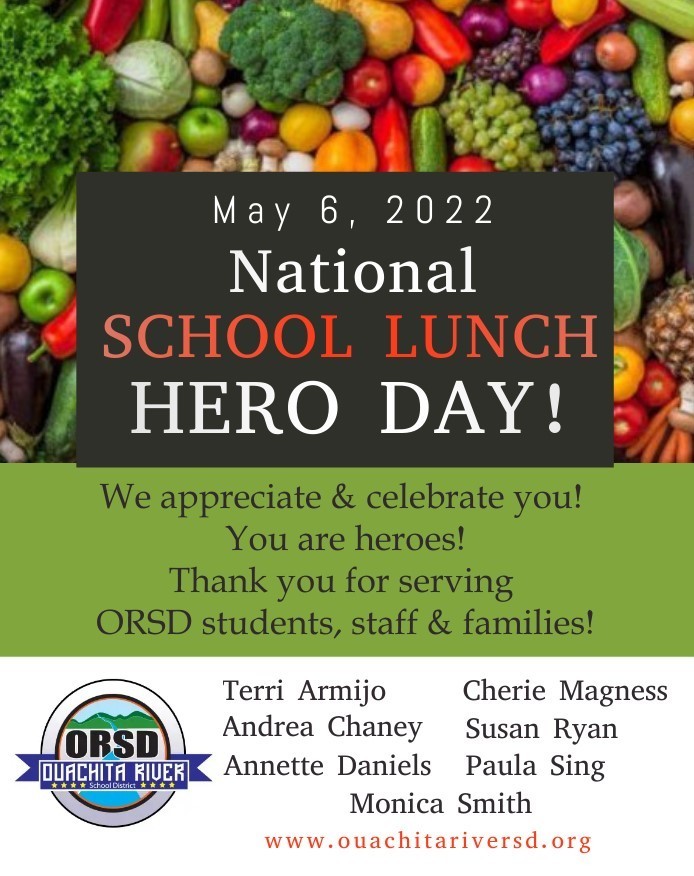 National School Lunch Hero Day!