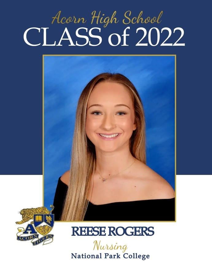 AHS Class of 2022 - Reese Rogers
