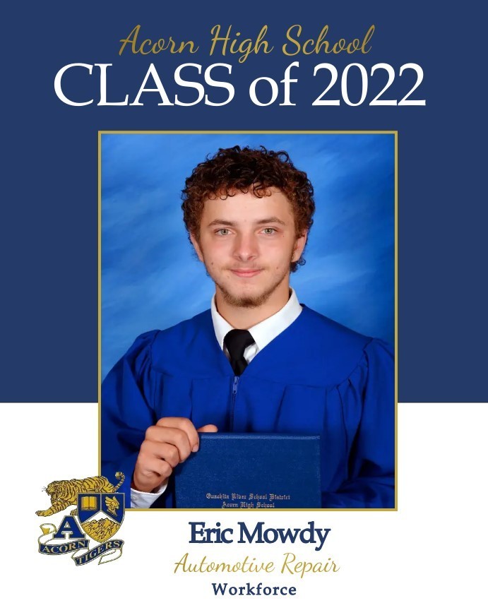 AHS Class of 2022 - Eric Mowdy