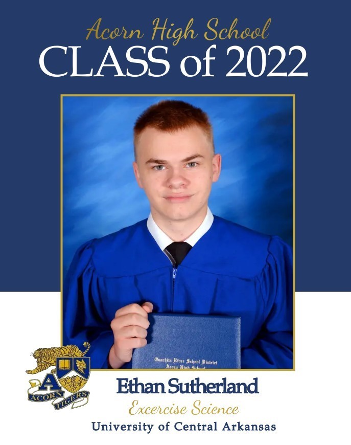 AHS Class of 2022 - Ethan Sutherland