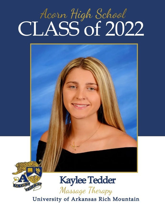 AHS Class of 2022 - Kaylee Tedder