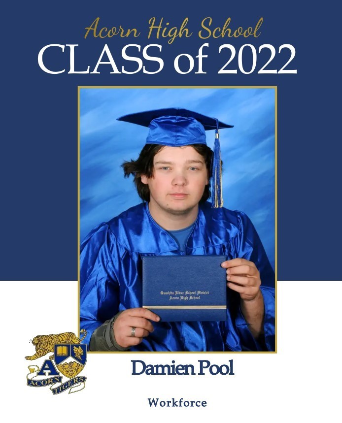 AHS Class of 2022 - Damien Pool