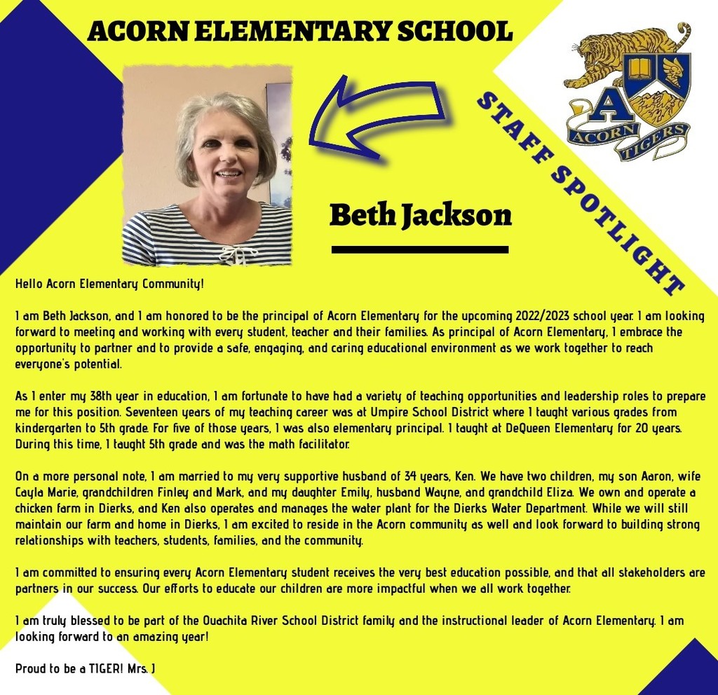 Meet YOUR Tiger Family - Beth Jackson!