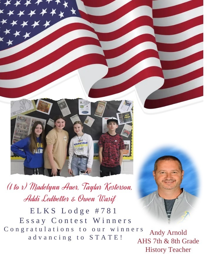 Mena Elks Lodge Essay Winners 