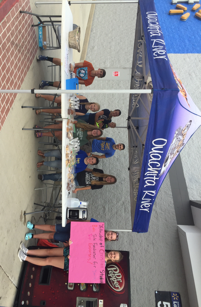 Acorn FCS is set up with homemade baked goods at Mena Walmart this morning! Come by and see us!