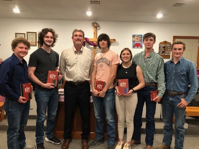 Oden Seniors Attend Baccalalureate Service