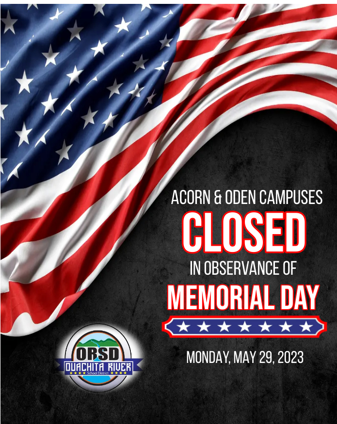 ORSD Closed for Memorial Day